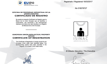 isinac-euipo-marca-absorcion-acustica
